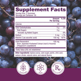 Close-up of Reserveage Nutrition Resveratrol Gummy Supplement gummies