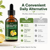 Close-up of RiRywony Cortisol Supplements label
