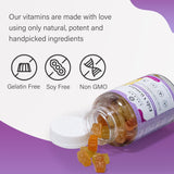 Close-up of Salaam Nutritionals Kids Multivitamins Gummies