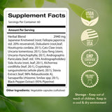 Close-up of Samsara Herbs Tick daily wellness Support capsules
