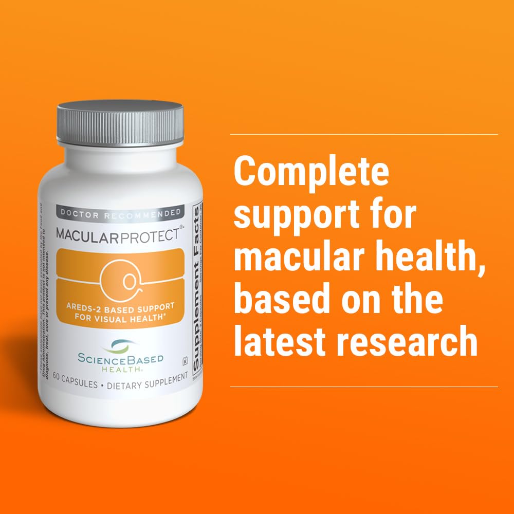 Close-up of ScienceBased Health AREDS 2 Nutrients capsules