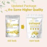 Close-up of scoop included in Micro Ingredients Organic Bovine Collagen Peptide Powder