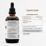 Close-up of Secrets of the Tribe Grape Seed Extract ingredients