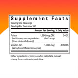 Close-up of Seeking Health B12 Lozenges showing lozenge texture