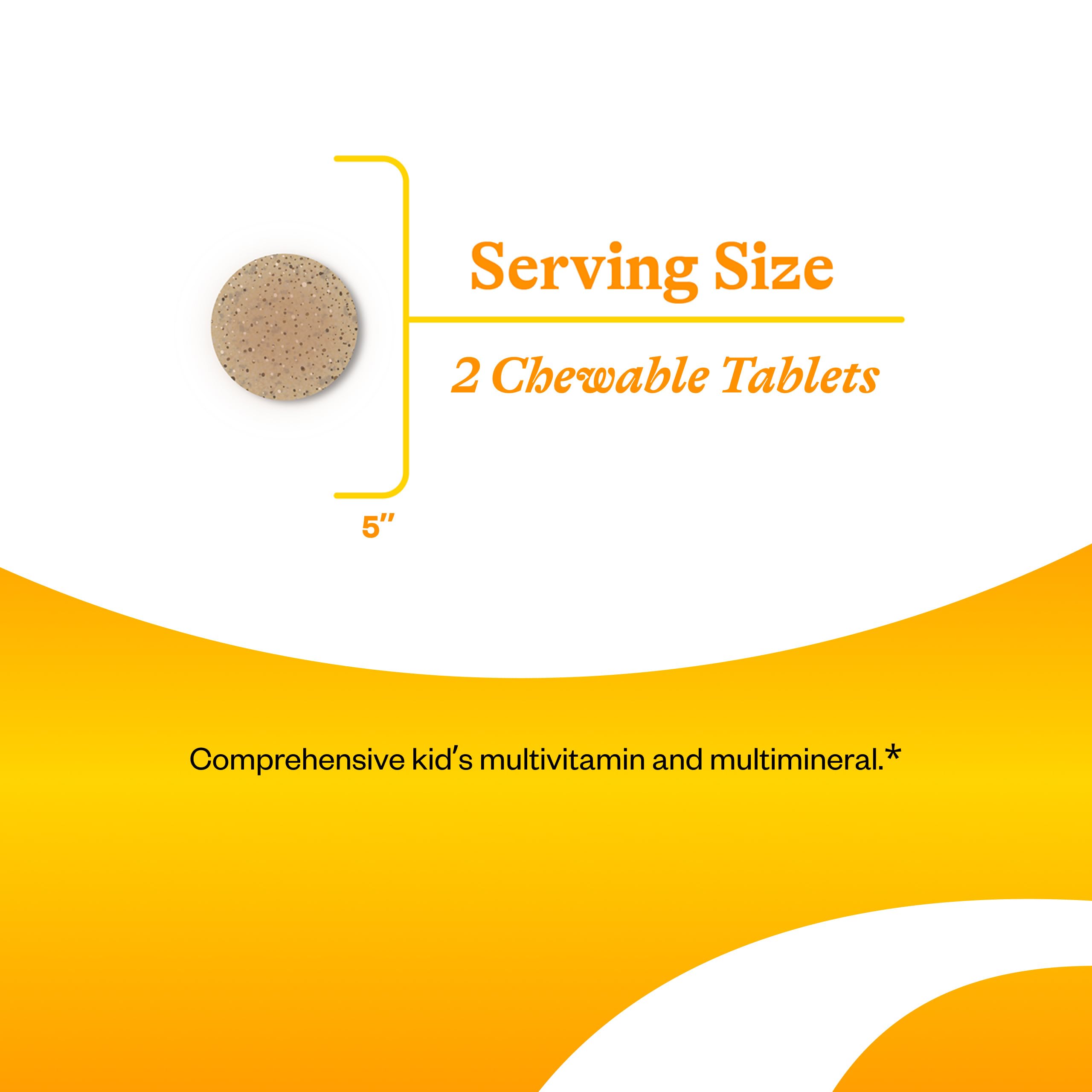 Close-up of Seeking Health Kids Multivitamin Chewable MF tablets