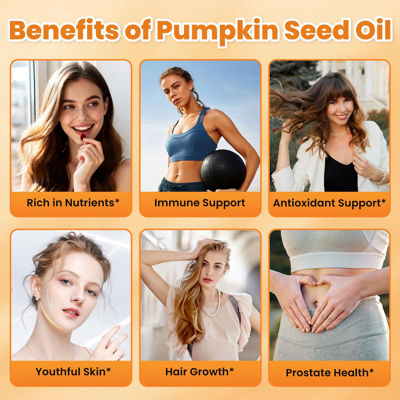 Close-up of SEPT YAN Saw Palmetto & Pumpkin Seed Oil Softgel