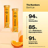 Close-up of SETU Glutathione Effervescent Tablet