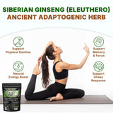 Close-up of Siberian Ginseng Powder texture