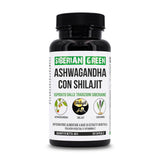 Close-up of Siberian Green Ashwagandha capsule