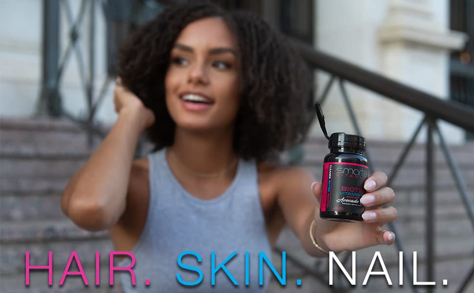 Close-up of SmarterVitamins Biotin B7 Liquid Softgel