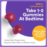 Close-up of SmartyPants Kids Sleep Melatonin gummy