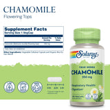 Close-up of SOLARAY Chamomile capsules