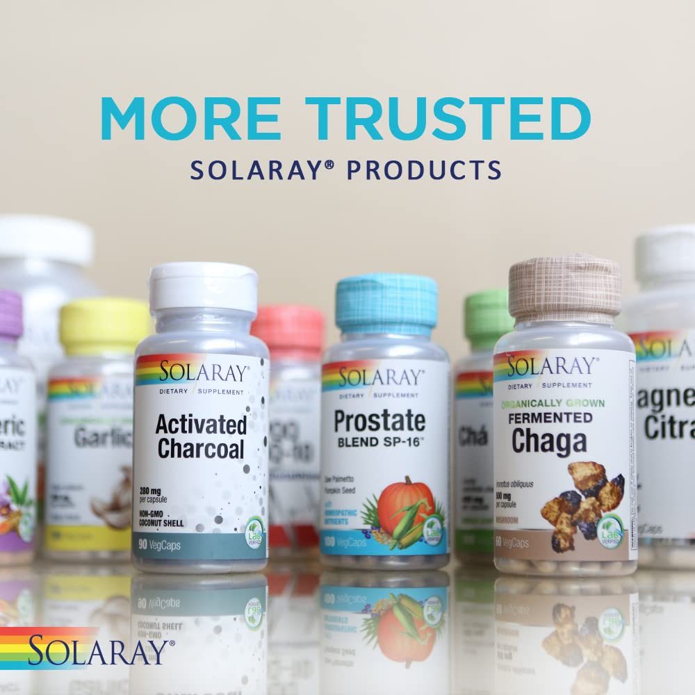 Close-up of SOLARAY Vitamin C Powder texture