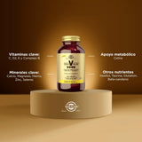 Close-up of Solgar VM-2000 Multinutrient Tablets