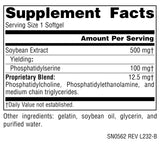 Close-up of Source Naturals Phosphatidylserine Softgels