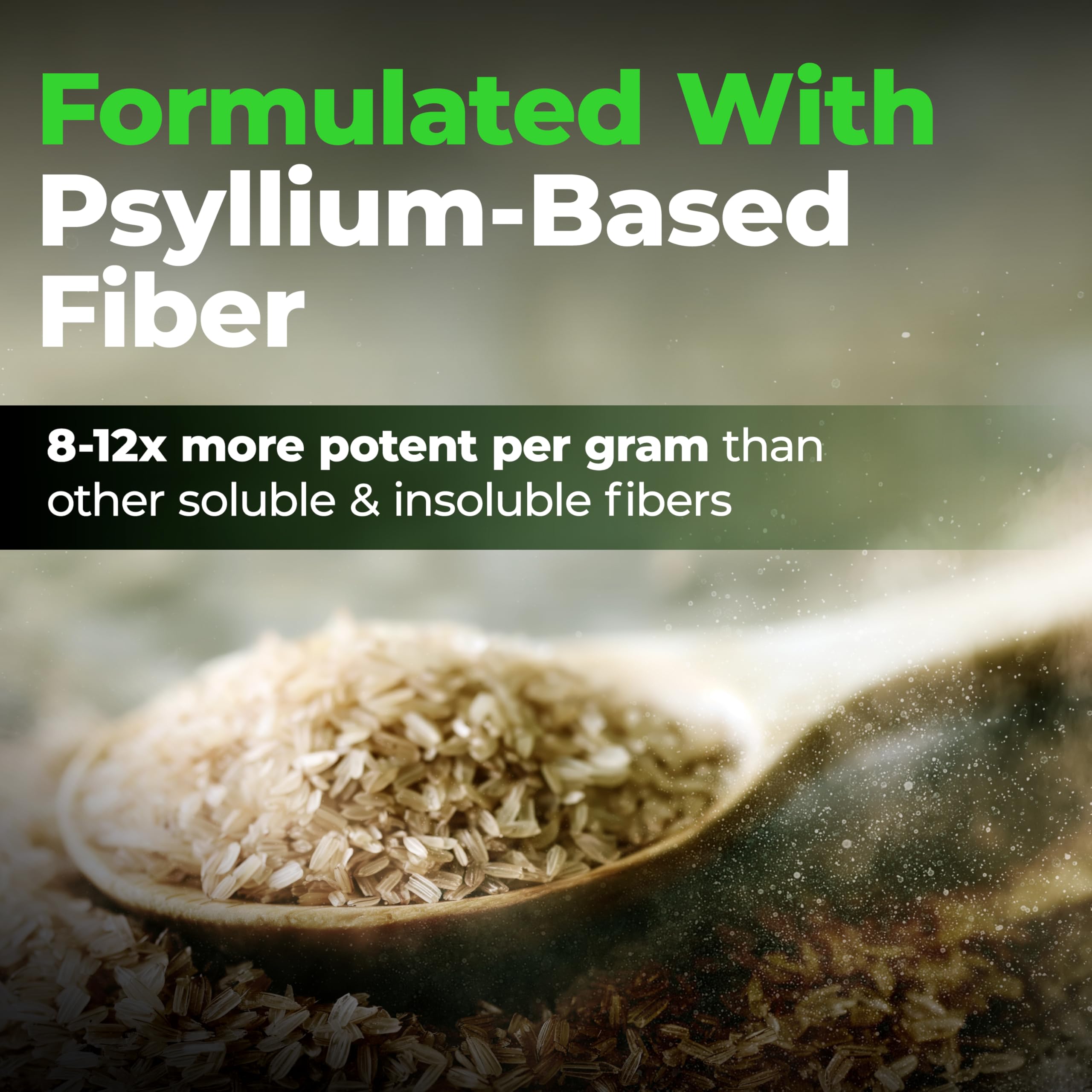 Close-up of Species Nutrition Fiberlyze ingredients list