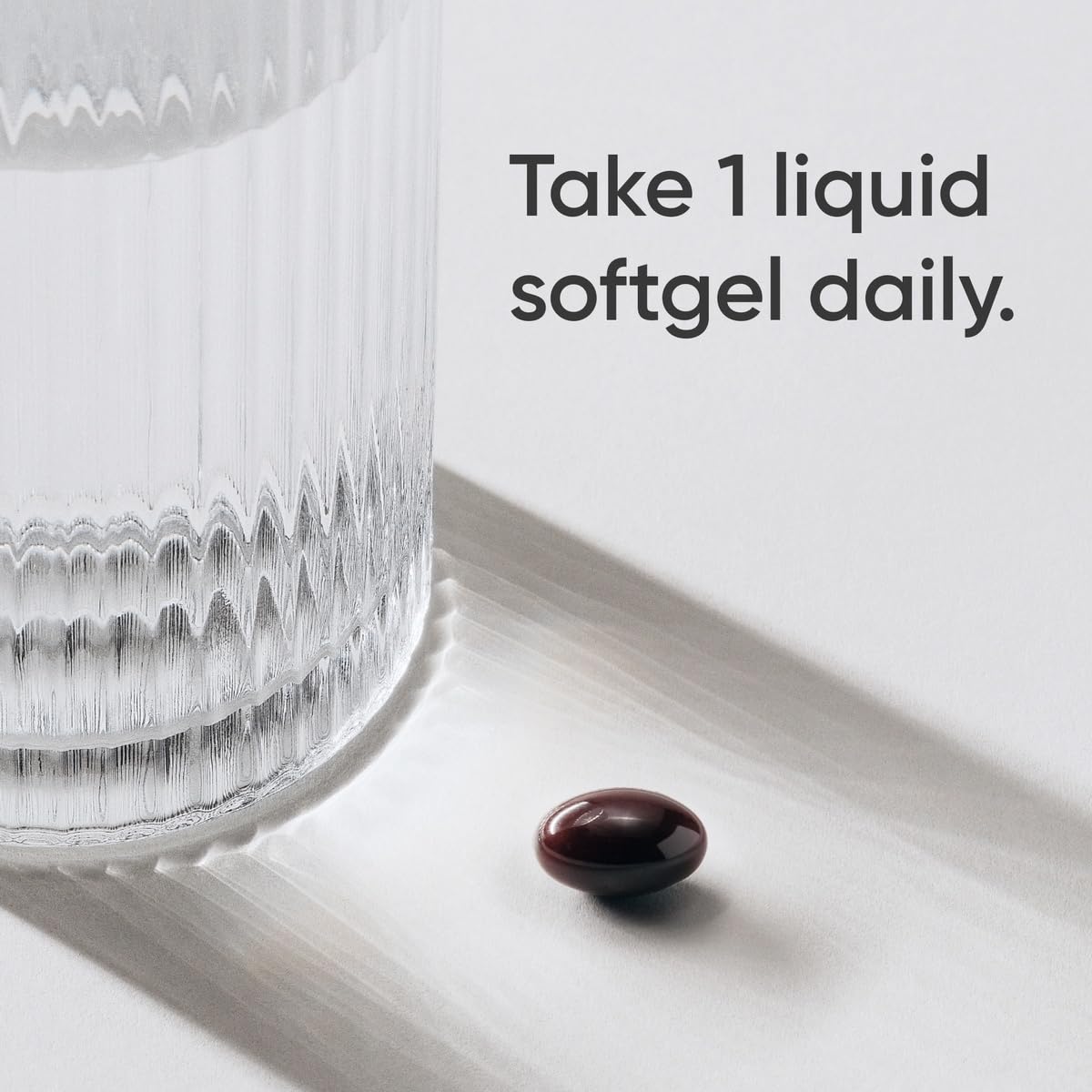 Close-up of Sports Research Blueberry Fruit Complex softgel capsule