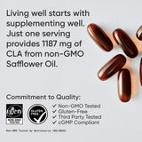 Close-up of Sports Research CLA Softgel