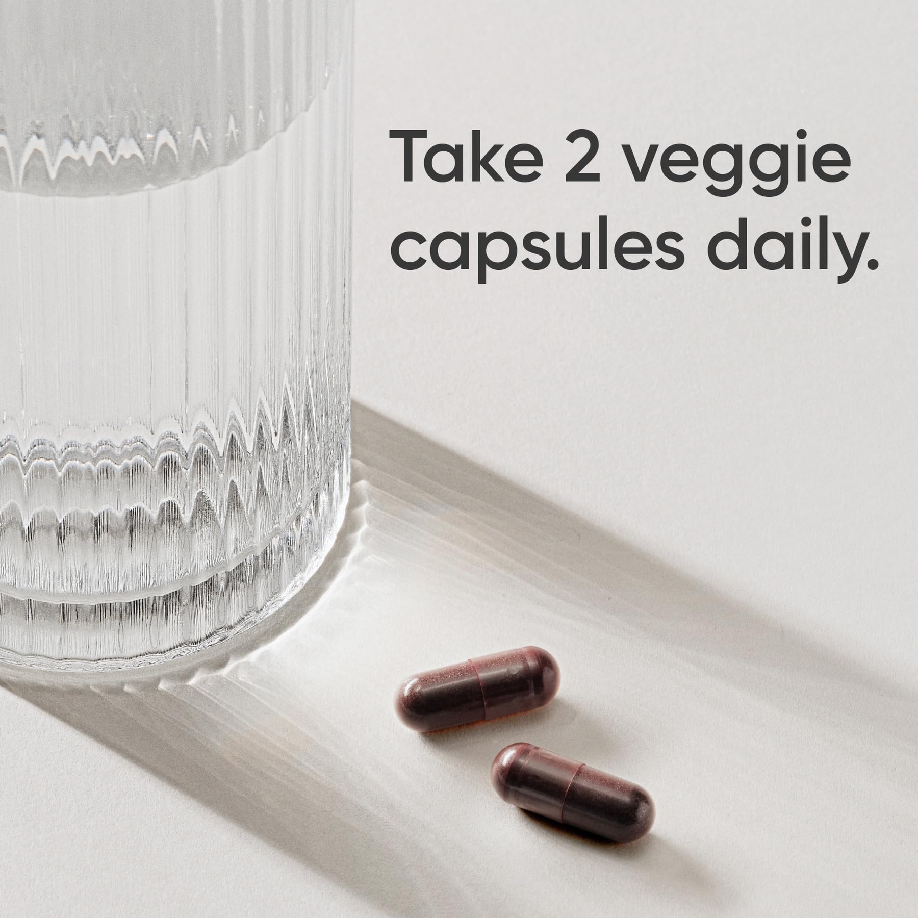 Close-up of Sports Research Elderberry Capsules showing ingredients