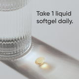 Close-up of Sports Research Evening Primrose Oil 1300mg mini softgel