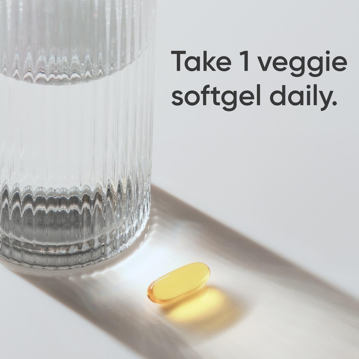 Close-up of Sports Research Flaxseed Oil capsules