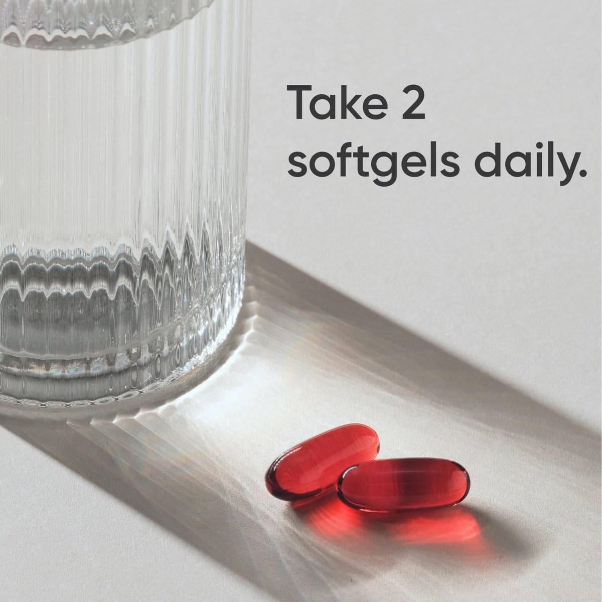 Close-up of Sports Research Krill Oil Omega-3 softgel