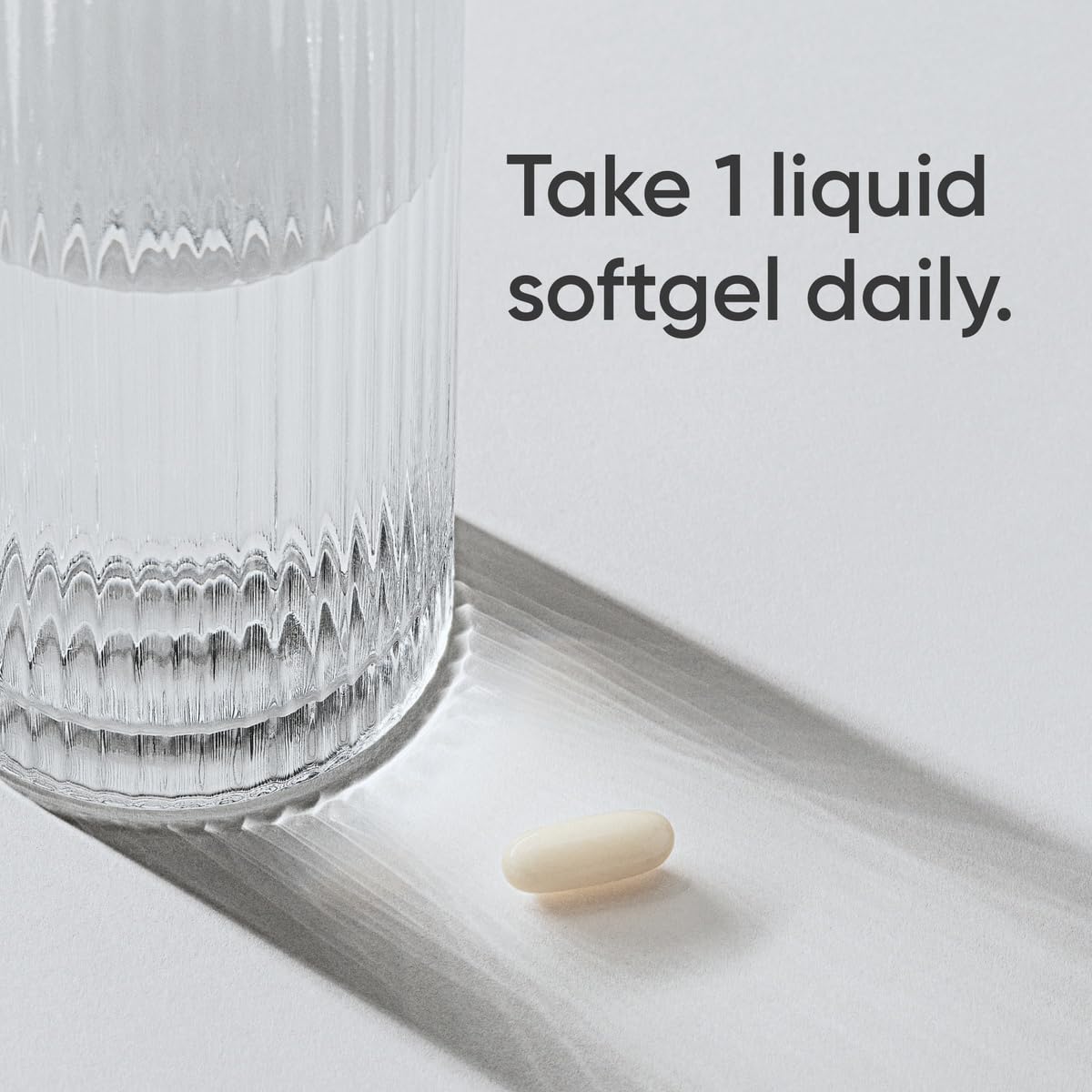 Close-up of Sports Research L-Theanine softgel