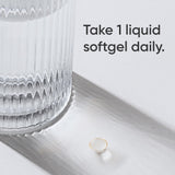 Close-up of Sports Research Vitamin D3 Softgels showing softgel size