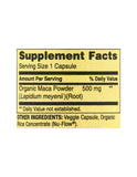Close-up of Spring Valley Maca capsules