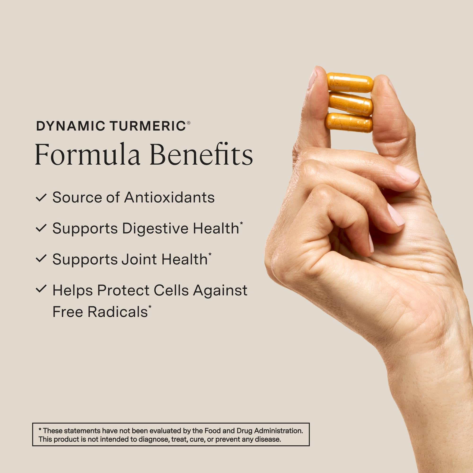Close-up of Stonehenge Health Organic Turmeric Curcumin Complex capsules