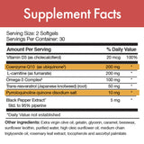 Close-up of Stop Aging Now CoQ10 Supplement capsules
