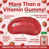 Close-up of Strawberry Jelly Beans texture