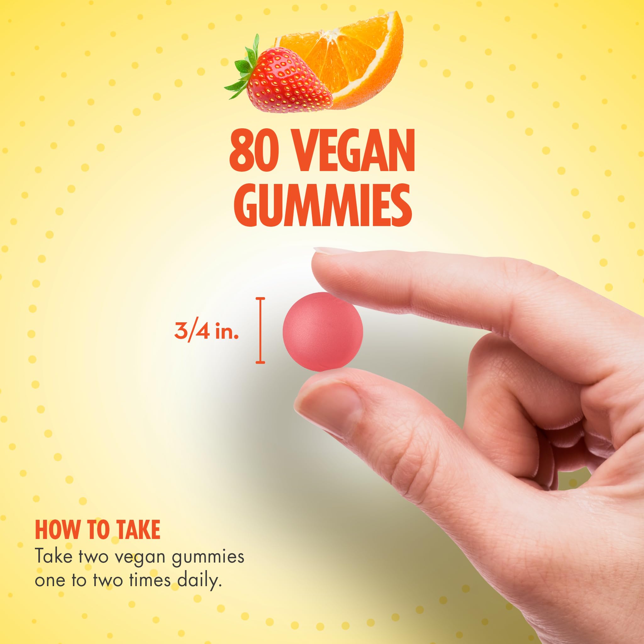 Close-up of Sundance Hair, Skin & Nails Gummies showing texture
