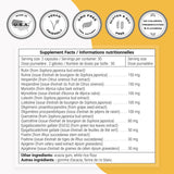 Close-up of Supersmart Bioflavonoid Complex Supplement capsules