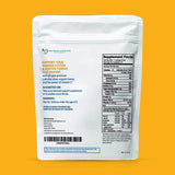 Close-up of SUPPLEMENTS Colloidal Silver Lozenges in orange flavour