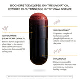 Close-up of Synchro ReJuve Joint Supplement capsules