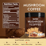 Close-up of TAOTERS Mushroom Coffee Blend powder