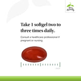 Close-up of Terry Naturally BosMed supplement ingredients list