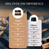 Close-up of The 100 Percent Pure Himalayan Shilajit Resin texture