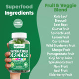 Close-up of The Feel Great Vitamin Company elderberry gummies