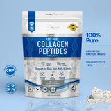 Close-up of The Intelligent Health Collagen Peptides Powder texture