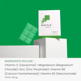 Close-up of The Patch Remedy Blended Vitamin & Mineral Supplement Patches