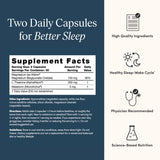 Close-up of The 'Pause Life Sleep supplement capsules