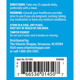 Close-up of The Vitamin Shoppe Zinc Supplement 50mg capsules