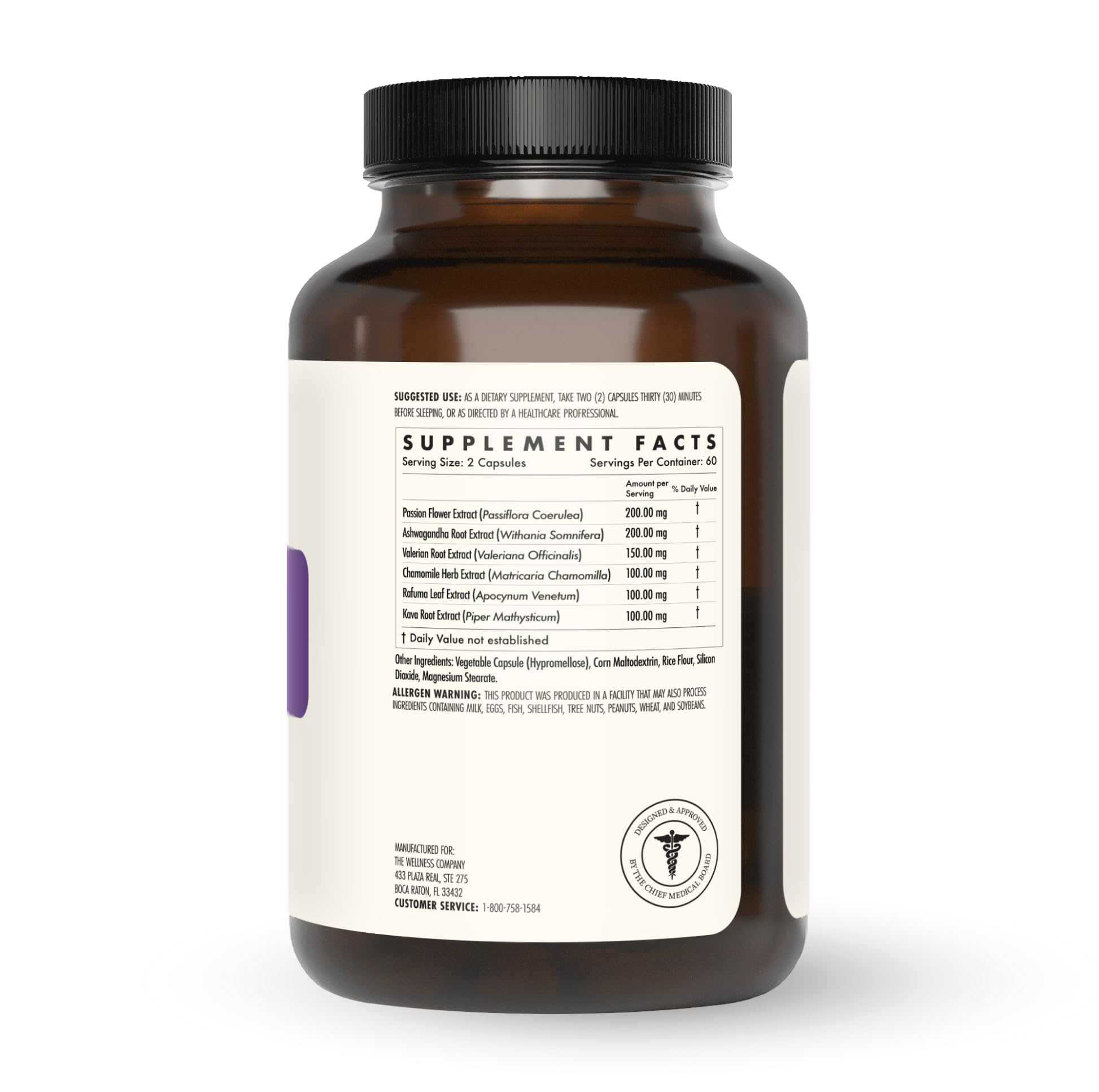 Close-up of The Wellness Company Restful Sleep Capsules