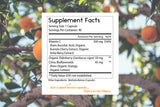 Close-up of Thomas' Elderberry Vitamin C Capsules