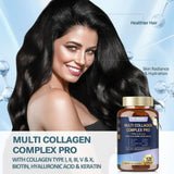 Close-up of Totaria Multi Collagen Complex capsules
