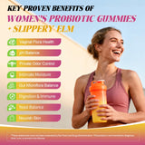 Close-up of Totaria Women’s Probiotic Gummies with Hawaiian pineapple flavour