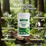 Close-up of TrySafe Natural Chlorophyll Capsules 950MG