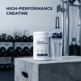 Close-up of Type Zero Creatine Monohydrate powder